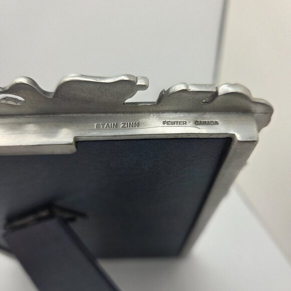 Vintage Seagull Pewter Wedding Doves Floral Design Photo Frame 5x7 - Picture 7 of 15